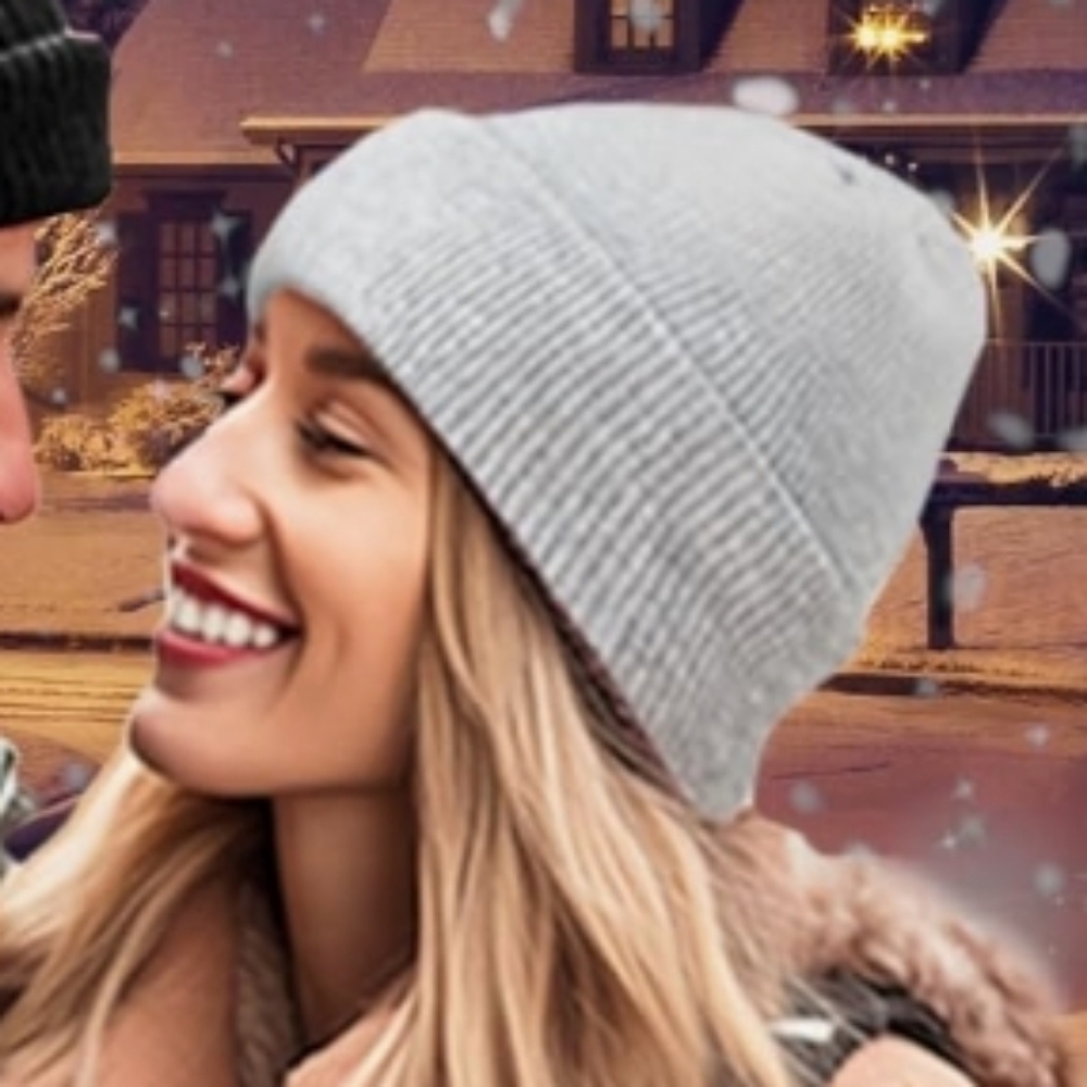 New! Spxkd Gray Knit Beanie